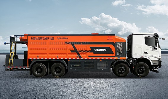 SMC-12000 super viscous wearing course special vehicle